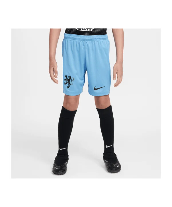 nike nederländerna bortashorts 2025 barn blå f489