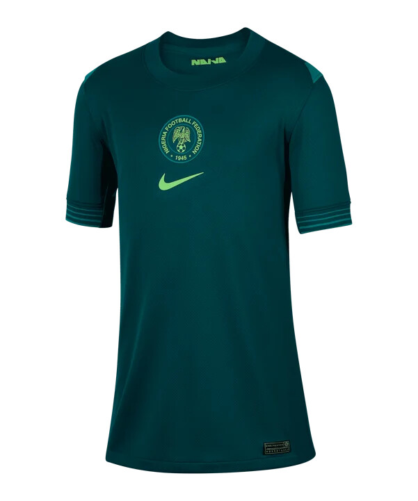 nike nigeria hemmatröja 20252026 barn blå f483