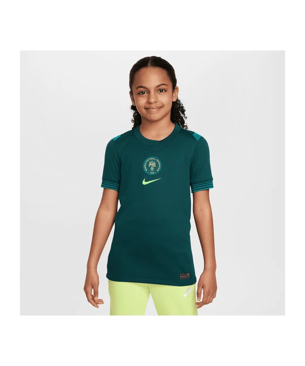 nike nigeria hemmatröja 20252026 barn blå f483