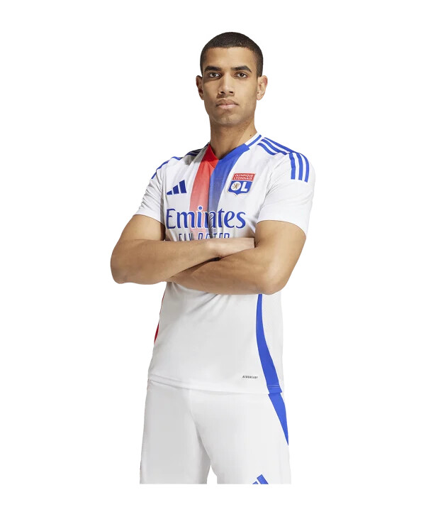 adidas olympique lyon hemtröja 20242025 vit