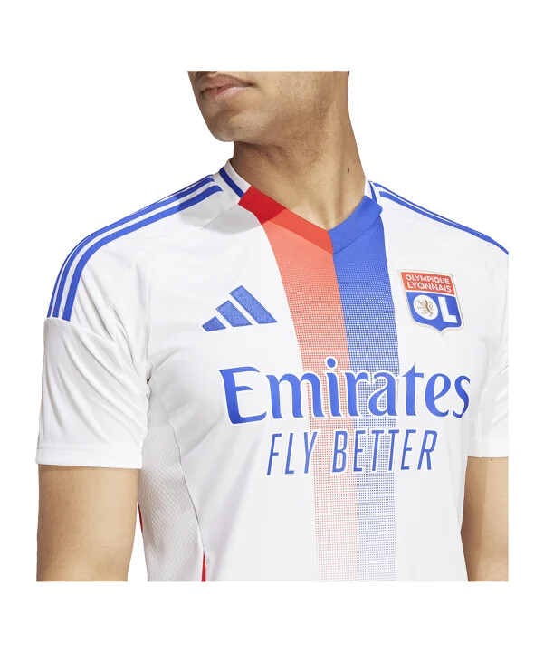 adidas olympique lyon hemtröja 20242025 vit