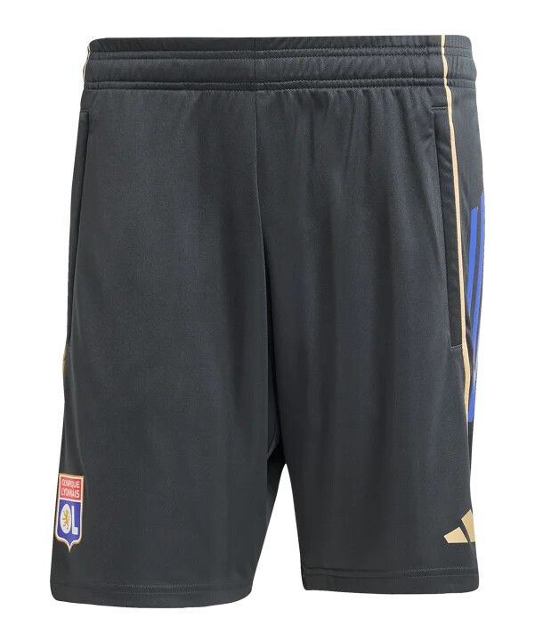 adidas olympic lyon träningsshorts grå