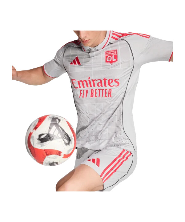 adidas olympique lyon 3rd jersey 20252026 grå