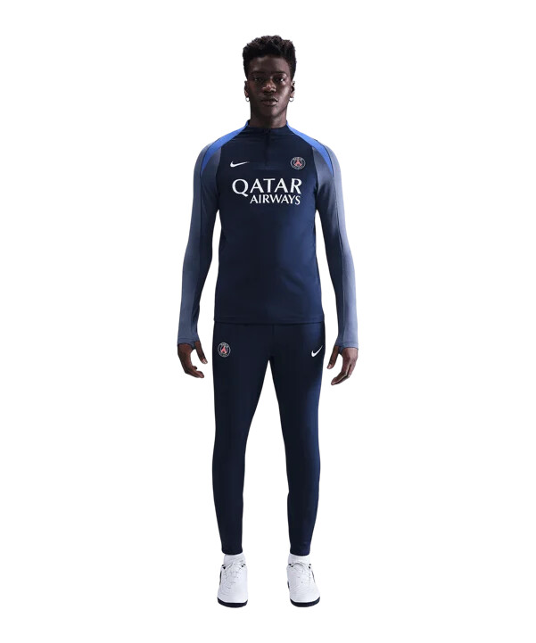 nike paris saint-germain strike tröja blå f411
