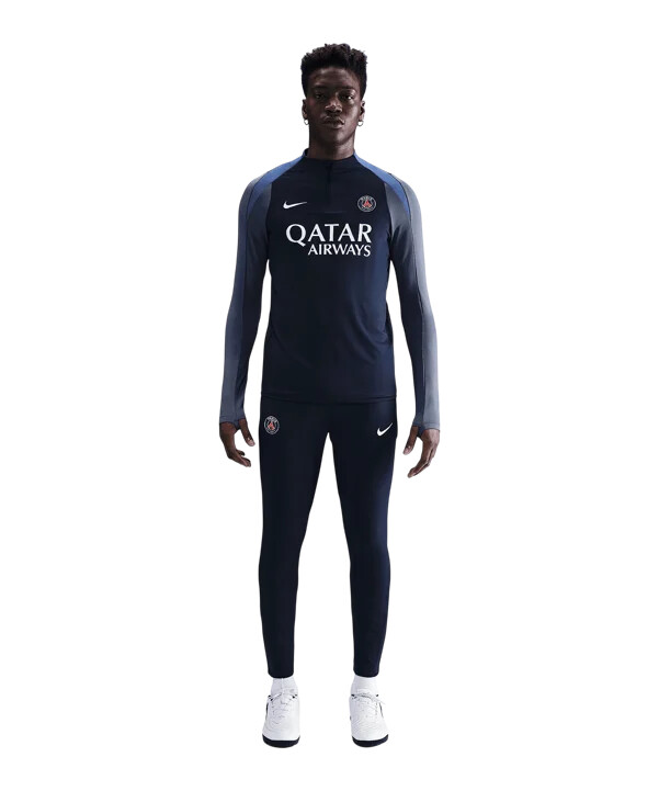 nike paris saint-germain strike träningsbyxor blå f410