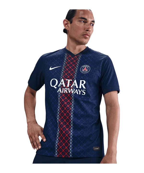 nike paris saint-germain authentic hemmatröja 20252026 blå f411