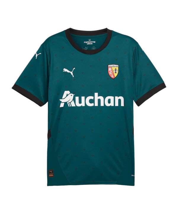 puma rc lens bortatröja 20242025 barn grön f02