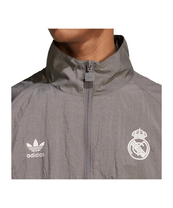 adidas originals real madrid tröja brun