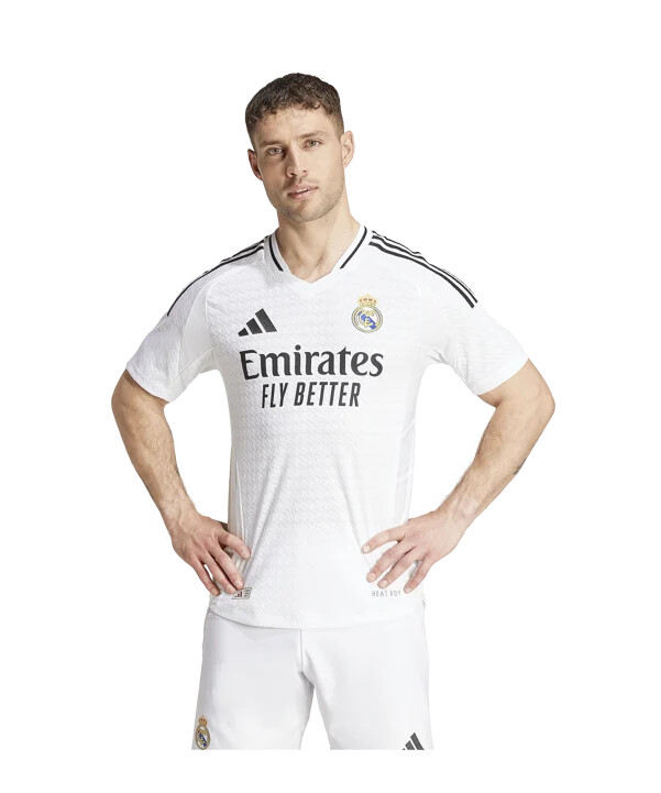 adidas real madrid authentic hemmatröja 202425 vit