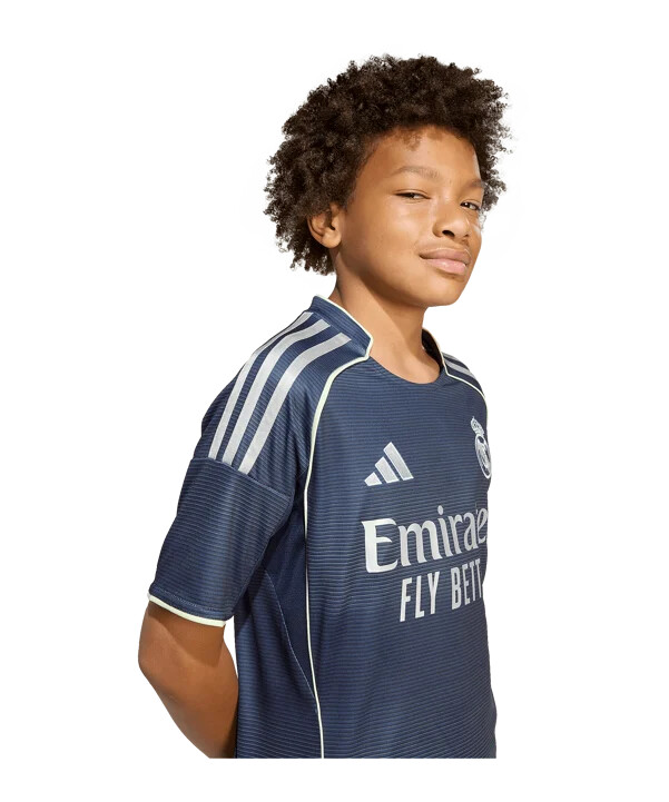 adidas real madrid bortatröja 202526 barn blå