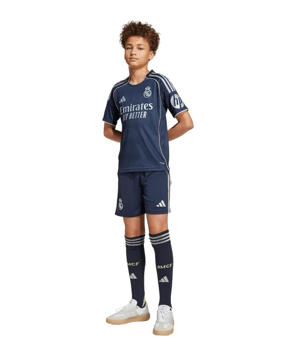 adidas real madrid minitröja bortatröja 202526 barn blå