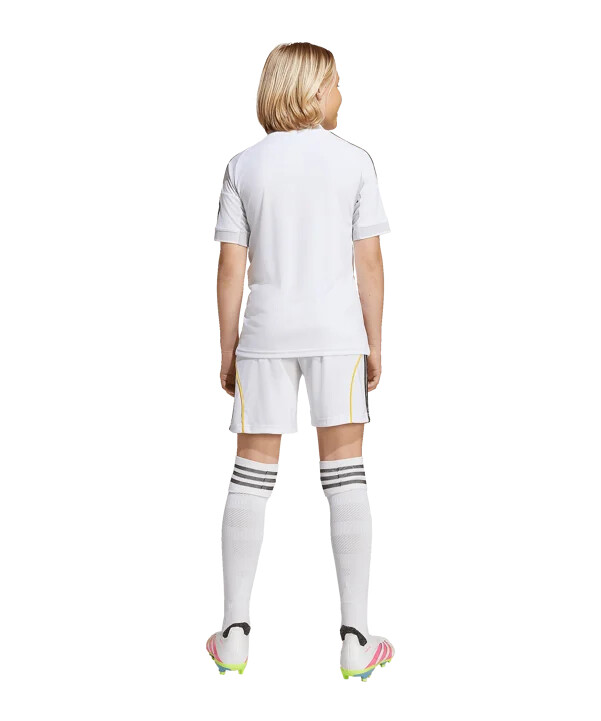 adidas real madrid minitröja hemma 202526 barn vit