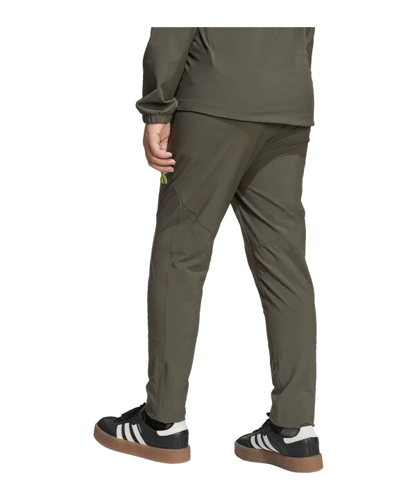 adidas real madrid vis tech travel joggingbyxor barn grå