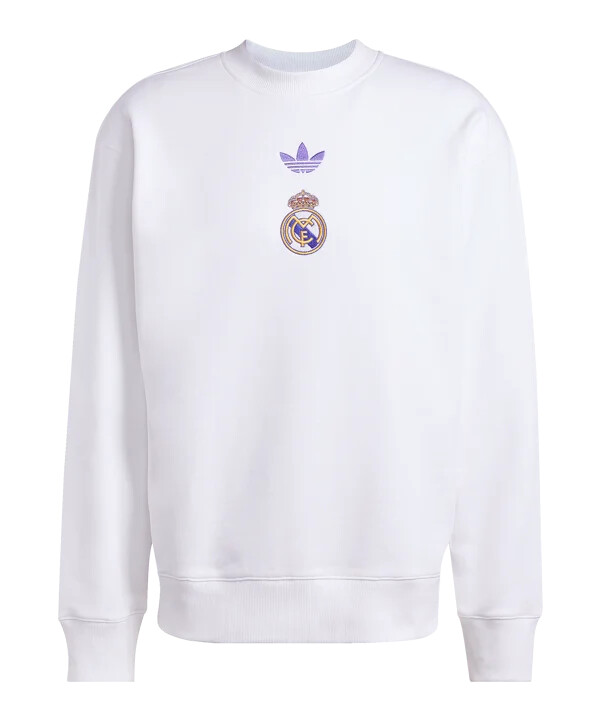 adidas real madrid lfstlr tröja vit