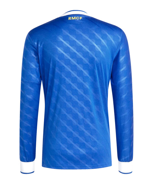 adidas real madrid långärmad tröja 3e matchtröja 20252026 blå