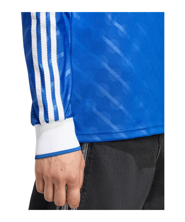 adidas real madrid långärmad tröja 3e matchtröja 20252026 blå