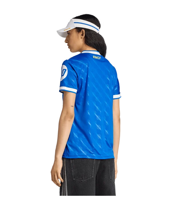 adidas real madrid 3. tröja 20252026 dam blå