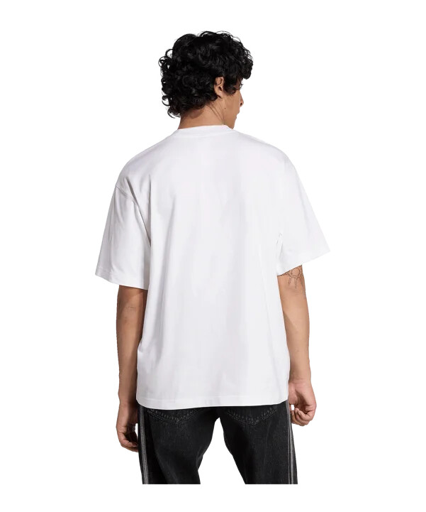 adidas real madrid lfstlr t-shirt vit