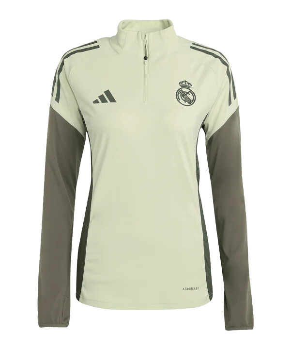 adidas real madrid tiro25 tävlingsträningströja 20252026 barn grön
