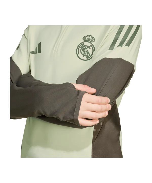 adidas real madrid tiro25 tävlingsträningströja 20252026 barn grön