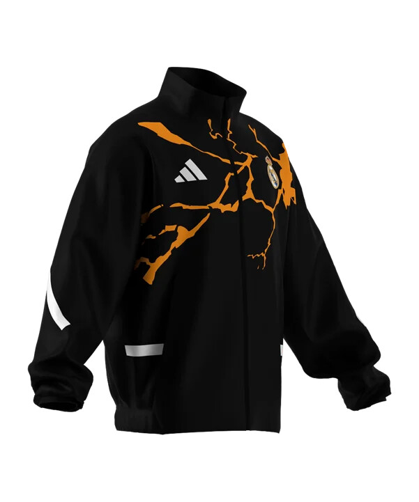 adidas real madrid avengers anthem jacka svart