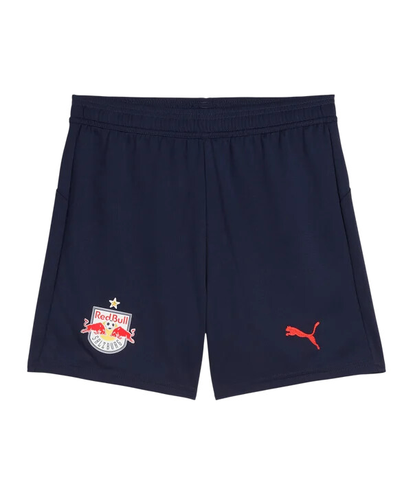 puma red bull salzburg replica shorts barn blå f02