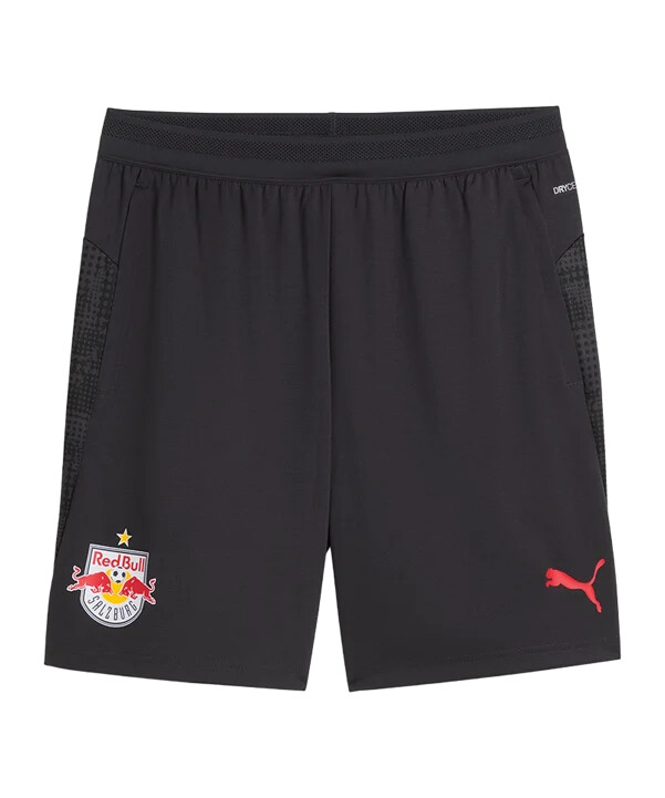 puma red bull salzburg pockets träningsshorts grå f17