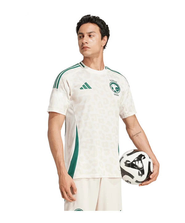 adidas saudiarabien bortatröja 2024 vit