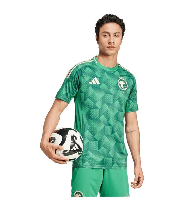 adidas saudiarabien hemmatröja 2024 grön