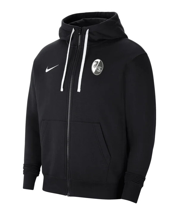 nike sc freiburg mjukisjacka svart f010