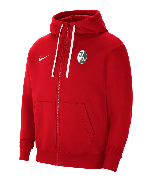 nike sc freiburg mjukisjacka röd f657