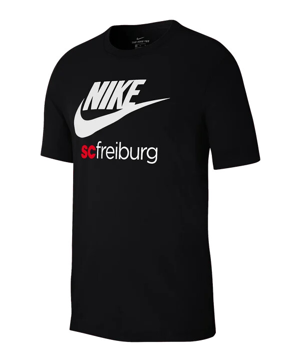 nike sc freiburg nsw futura t-shirt barn svart f010