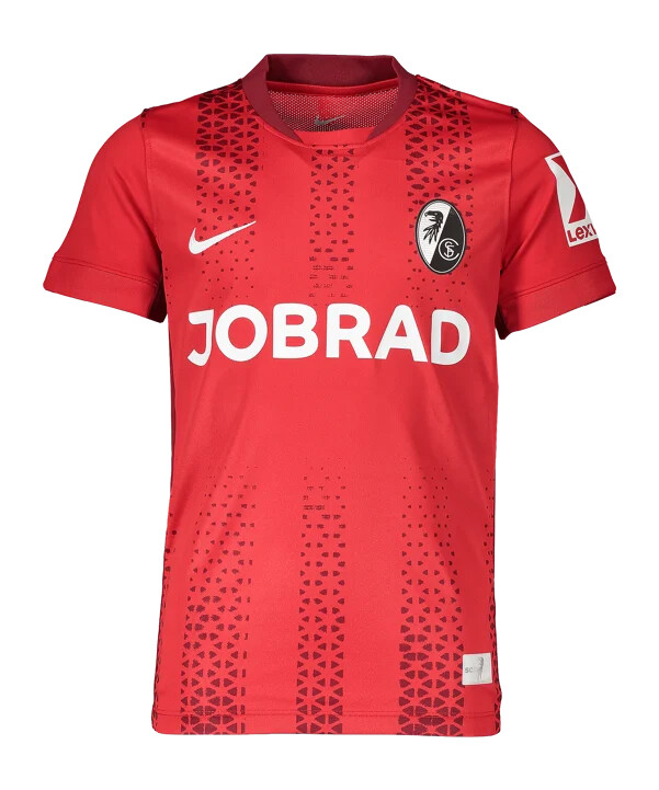 nike sc freiburg europacuptröja 202526 barn röd f657