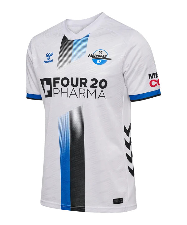 hummel sc paderborn bortatröja 20252026 vit f9001