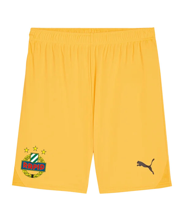 puma sk rapid wien målvaktsshorts 20242025 barn orange f61