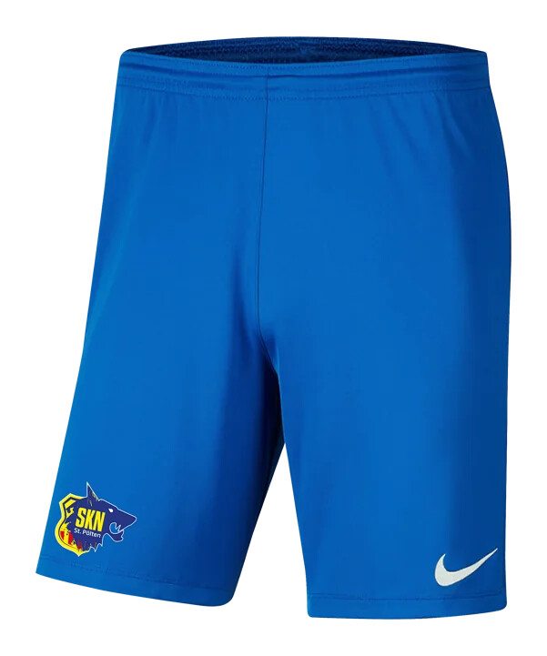 nike skn st.pölten home shorts 20242025 blå f463