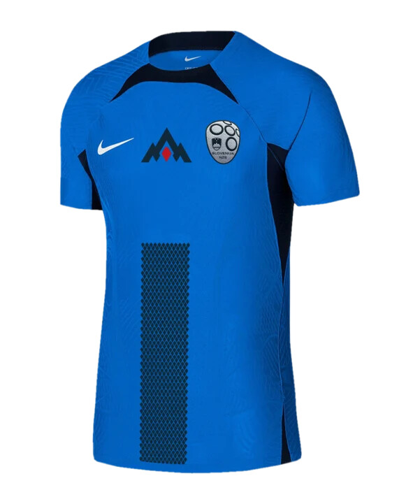 nike slovenien autentisk bortatröja em 2024 blå f463