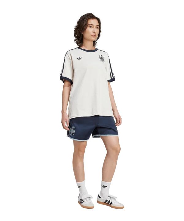 adidas spanien damshorts blå