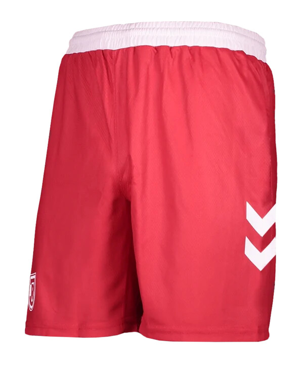 hummel ssv jahn regensburg short home 20232024 red f3062