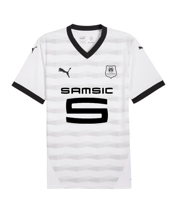 puma stade rennais tröja borta 20242025 vit f02