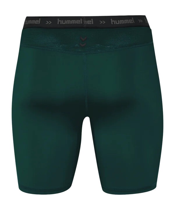 hummel smu print baselayer short grön f5069