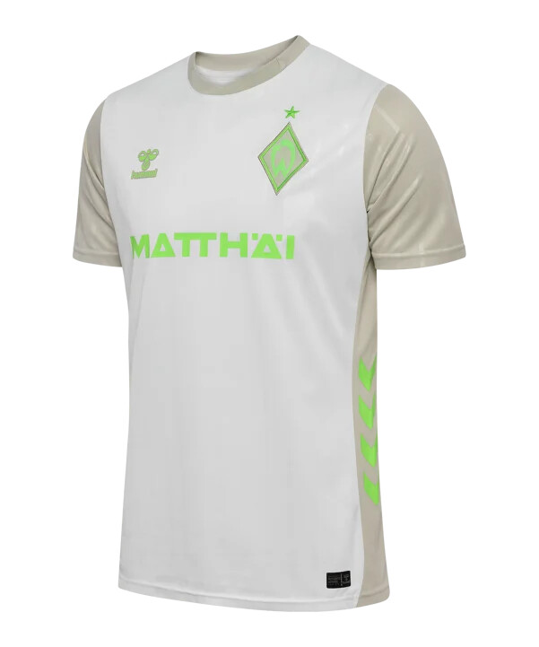hummel sv werder bremen bortatröja 20252026 vit f9540