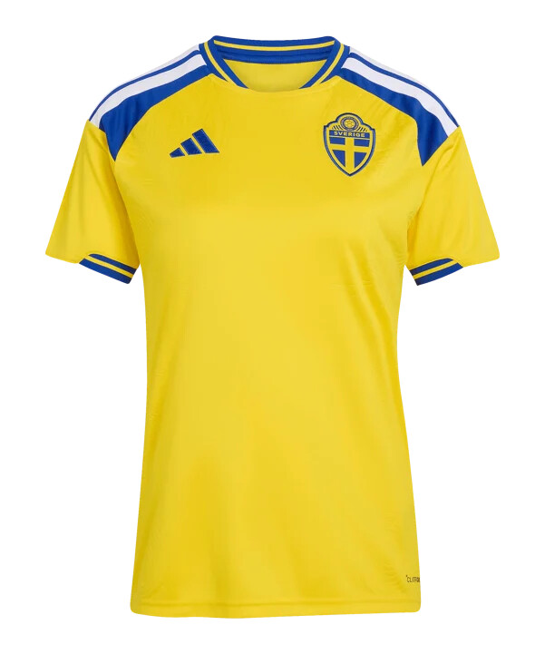 adidas sverige hemmatröja vm 2026 dam gul