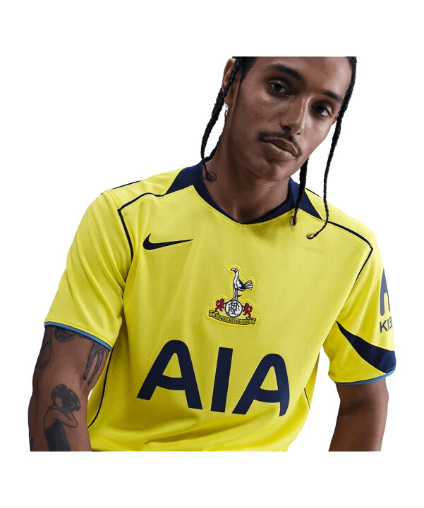 nike tottenham hotspur 3. tröja 20252026 gul f741