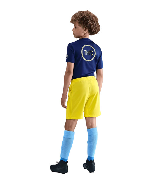 nike tottenham hotspur shorts 3e 20252026 barn gul f740