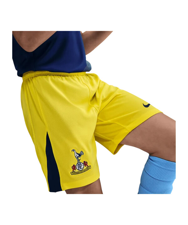 nike tottenham hotspur shorts 3e 20252026 barn gul f740