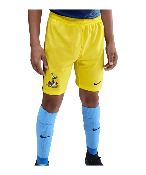 nike tottenham hotspur shorts 3e 20252026 barn gul f740