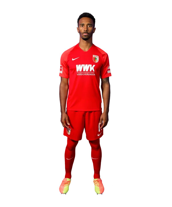 nike fc augsburg stutzen 3e 20202021 rot f648