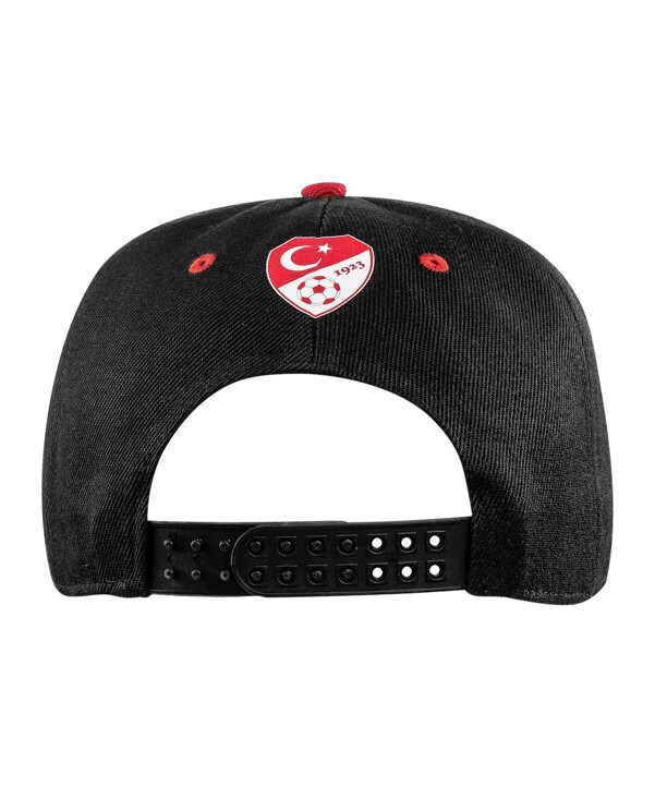 tff türkiye flat cap euro 2024 svart