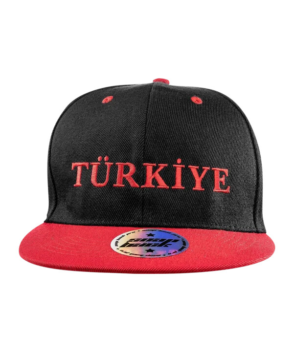tff türkiye flat cap euro 2024 svart